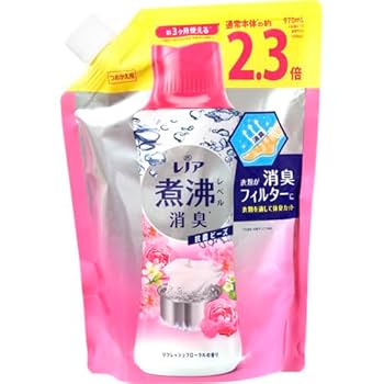 レノア煮沸レベル消臭抗菌ビーズ リフレッシュフローラルの香り1180ml×6個 Amazon | レノア 超消臭 煮沸レベル消臭 抗菌ビーズ